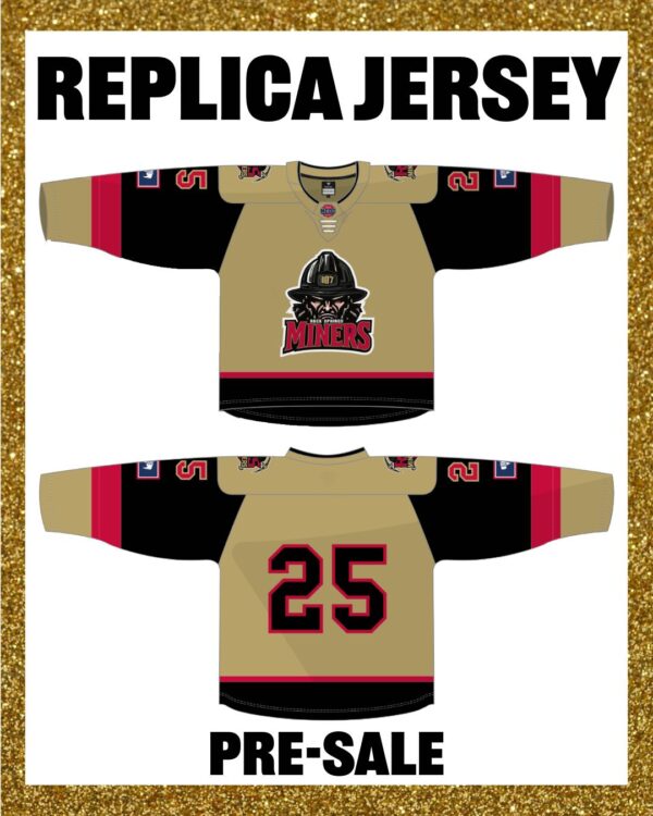RockSprings Miners Jersery Gold