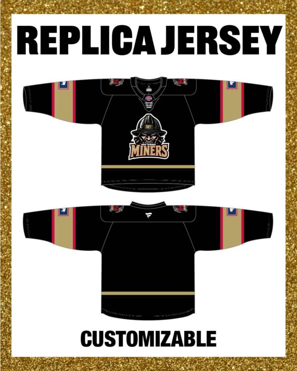 RS Miners Replica Black Jersey