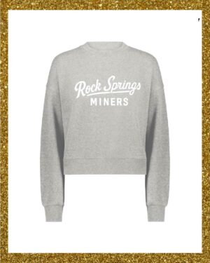 RS Miners Full Front Name Sweatshirt Grey